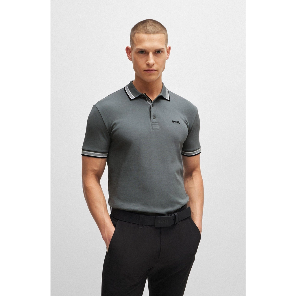 Hugo Boss Paddy Polo Shirt - Grey 251